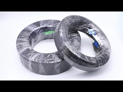 ডুপ্লেক্স এলসি এলসি প্যাচ কর্ড একক মোড ফাইবার অপটিক প্যাচ কর্ড