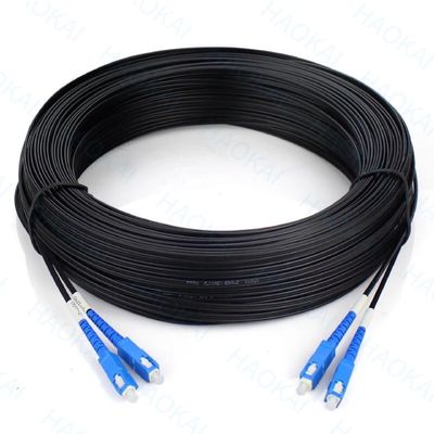FTTH ড্রপ ফাইবার প্যাচ কর্ড এসসি এপিসি এফসি এসটি এলসি স্টিল ওয়্যার এফআরপি ডেটা সেন্টার সিস্টেম