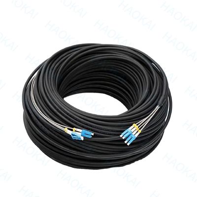 FTTH ড্রপ ফাইবার প্যাচ কর্ড এসসি এপিসি এফসি এসটি এলসি স্টিল ওয়্যার এফআরপি ডেটা সেন্টার সিস্টেম
