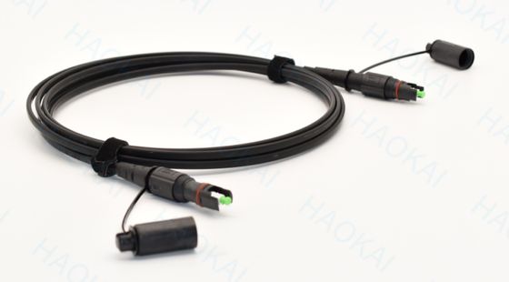 আউটডোর FTTH ফাইবার অপটিক প্যাচ কর্ড মিনি এসসি এপিসি ওয়াটারপ্রুফ সংযোগকারী