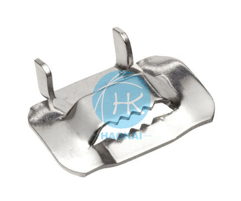 1/2&quot; 1/4&quot; 3/4&quot; 5/8&quot; স্টেইনলেস স্টীল Buckle দাঁত টাইপ ব্যান্ডিং তারের টাই Buckle 2 ইঞ্চি
