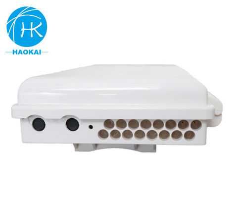 পল মাউন্ট ABS প্লাস্টিক FTTH সমাপ্তি বক্স অপটিক্যাল জংশন বক্স 16 কোর