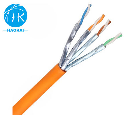 ডাবল জ্যাকেট SFTP CAT6 ইন্টারনেট ক্যাবল 305m আউটডোর ল্যান ক্যাবল