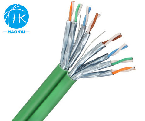 1000mhz 1000ft Sstp FFTP CAT7 LAN ক্যাবল Cat6a ইন্টারনেট যোগাযোগ ক্যাবল 305m