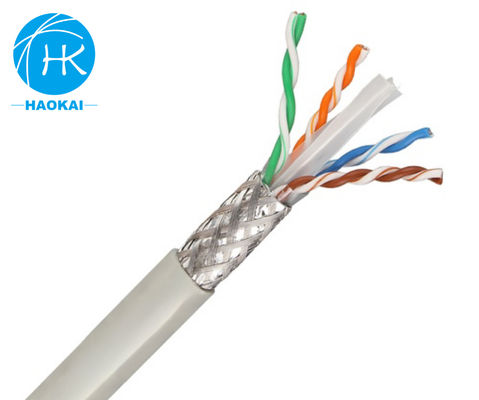 1000mhz 1000ft Sstp FFTP CAT7 LAN ক্যাবল Cat6a ইন্টারনেট যোগাযোগ ক্যাবল 305m