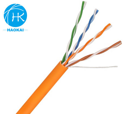 আউটডোর 2 পিয়ার ল্যান ক্যাবল UTP CAT5E মেসেঞ্জার 4pr 24awg সহ