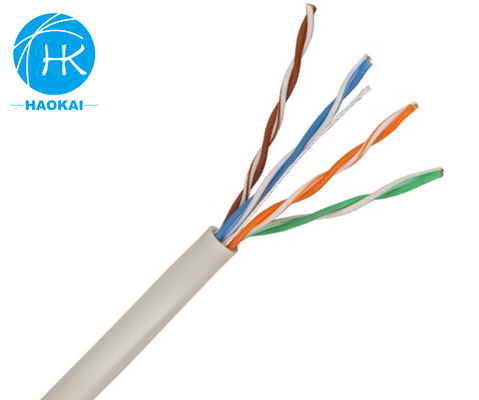আউটডোর 2 পিয়ার ল্যান ক্যাবল UTP CAT5E মেসেঞ্জার 4pr 24awg সহ