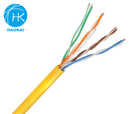 আউটডোর 2 পিয়ার ল্যান ক্যাবল UTP CAT5E মেসেঞ্জার 4pr 24awg সহ