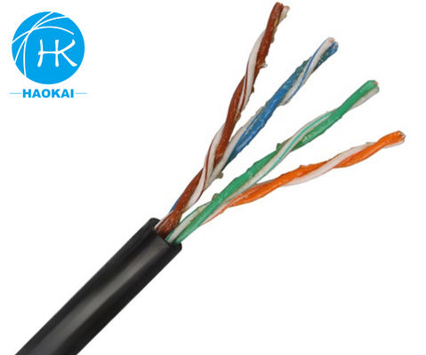 আনস্ক্রিলড আউটডোর LAN ক্যাবল 1000m UTP CAT5E নেটওয়ার্ক ক্যাবল