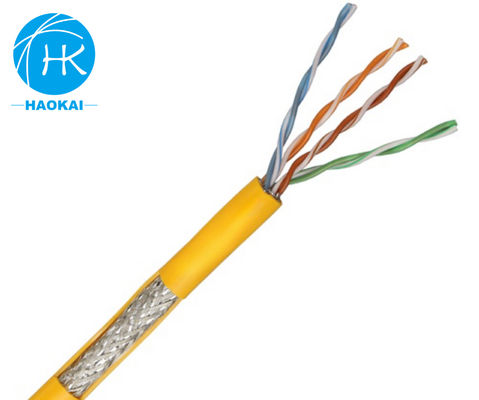 FTP CAT5E আউটডোর LAN ক্যাবল খাঁটি তামা ইন্টারনেট ক্যাবল উচ্চ তাপমাত্রা প্রতিরোধের