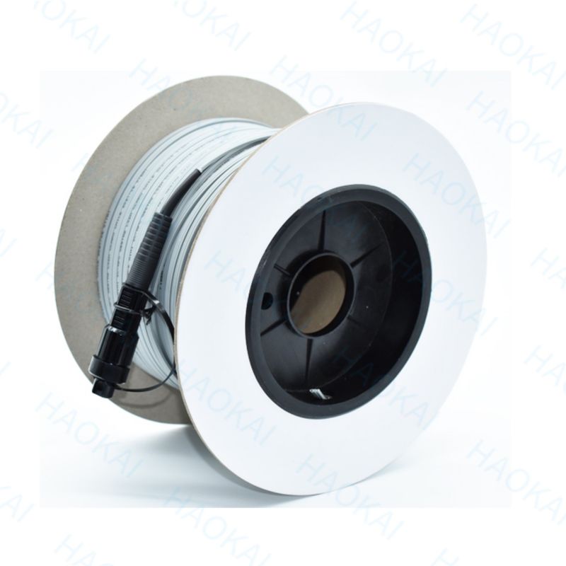 FTTH Pull Out Type Mini SC APC আউটডোর ড্রপ ক্যাবল ওয়াটারপ্রুফ ফাইবার প্যাচ কর্ড