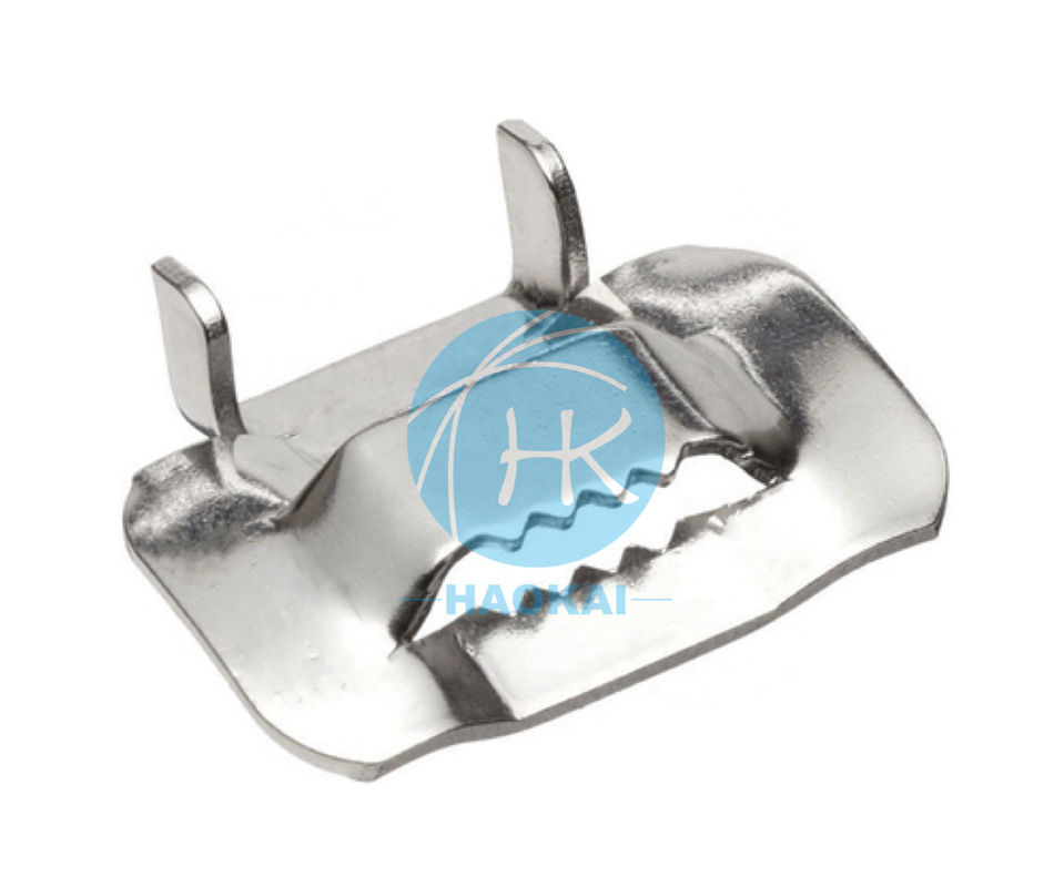 1/2&quot; 1/4&quot; 3/4&quot; 5/8&quot; স্টেইনলেস স্টীল Buckle দাঁত টাইপ ব্যান্ডিং তারের টাই Buckle 2 ইঞ্চি